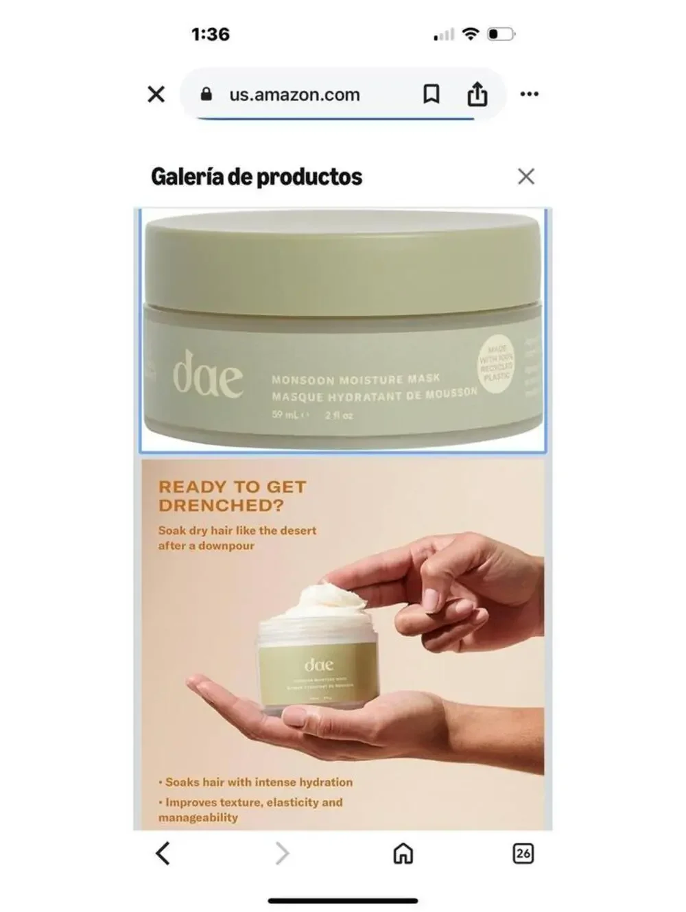 Dae hair mask